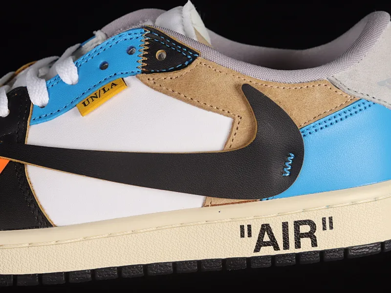 All categories Air Jordan Jordan series basketball shoes Air Jordan 1 Low Air Jordan 1 Low AJ1 Joe 1 customized color low-top classic retro cultural leisure sports basketball shoes CZ0790-108